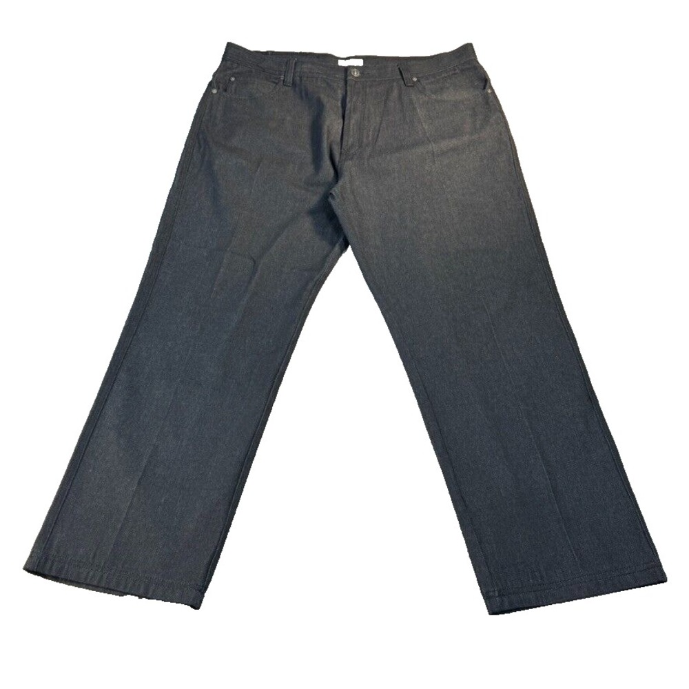 Rock N Run Y2K Jeans Men's 44 X 31 Black‎ Wide Leg Jeans Street Wear Loose